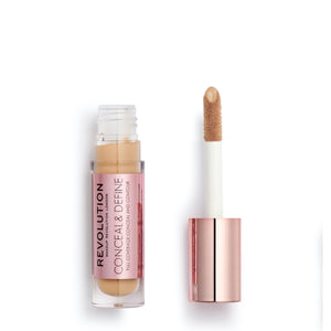 Makeup revolution conceal and define deals concealer